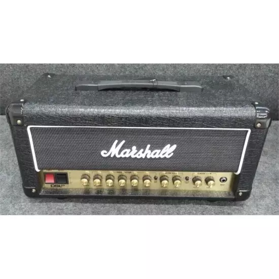 Marshall DSL20HR 2 Channel Tube Guitar Amplifier Head 20 Watts Black