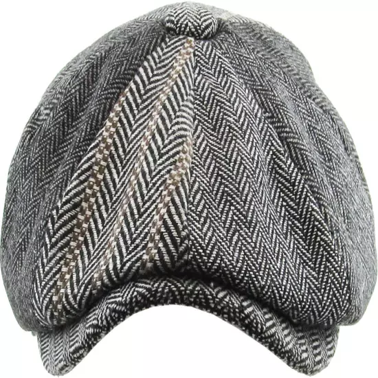 Mens Ivy Hat Golf Driving Ascot Winter Flat Cabbie Newsboy