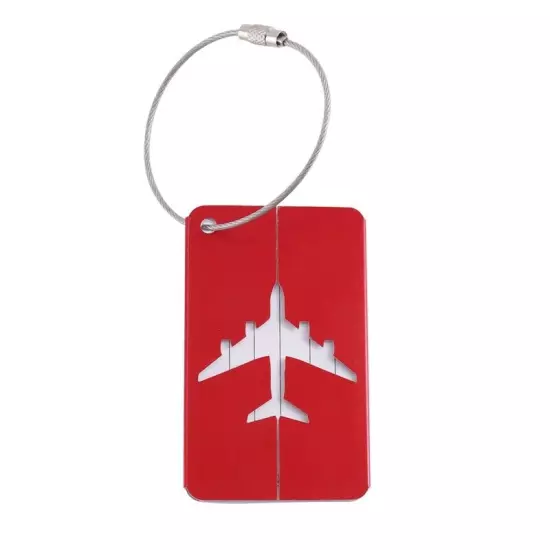 Aluminum Alloy Luggage Tag Metal Hollow Luggage Tag Tags Suitcase Card2593