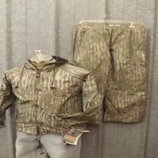 NEW Walls Water-Pruf Suplex Breathable Jacket Pants Realtree Leaf Camo sz L ltk