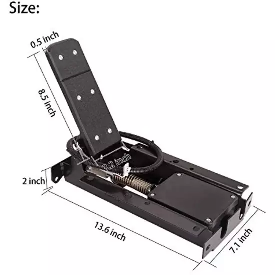 Accelerator Pedal Box Assembly for EZGO TXT 2000-up Electric Golf Cart