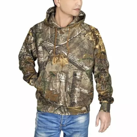 Nwt Men's Realtree Xtra Hunting Hooded Sweatshirt Camo Outdoor Hoodie 2X 50-52