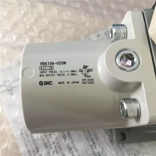 SMC VBA10A-02GN Pneumatic Booster Valve New ✦KD