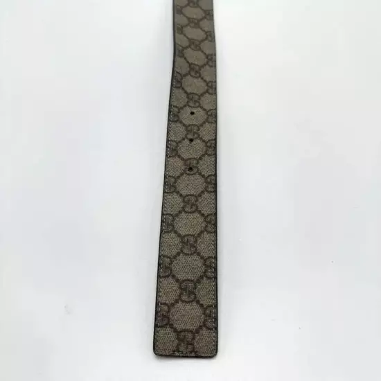 GUCCI Belt Interlocking GG Supreme pvc