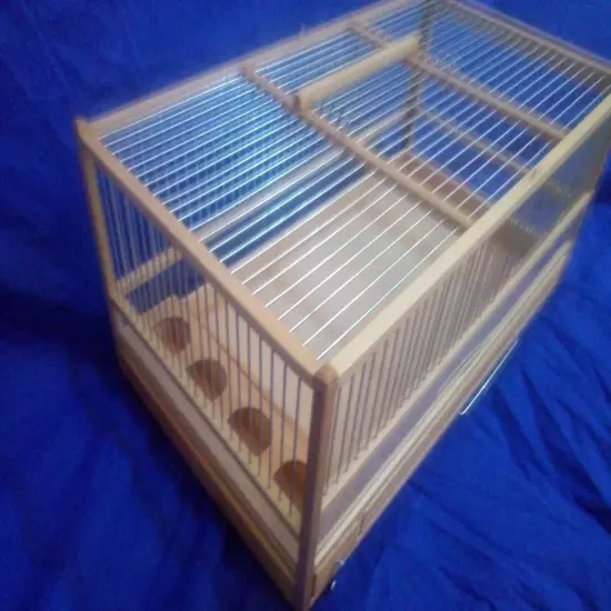 Wooden Quail Cage