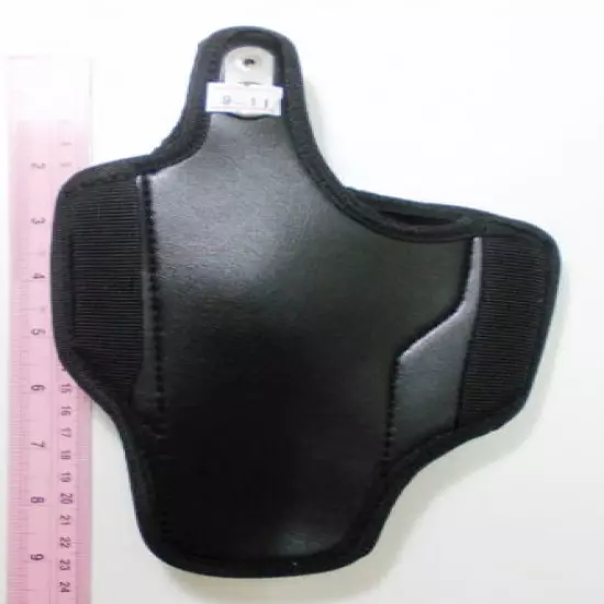 New Black PU Leather belt Holster For Colt 1911 5'' - Right hand