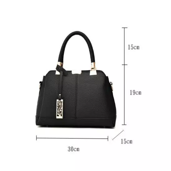 Women Leather Handbags Shoulder Lady Messenger Crossbody Tote Bags Purse Satchel