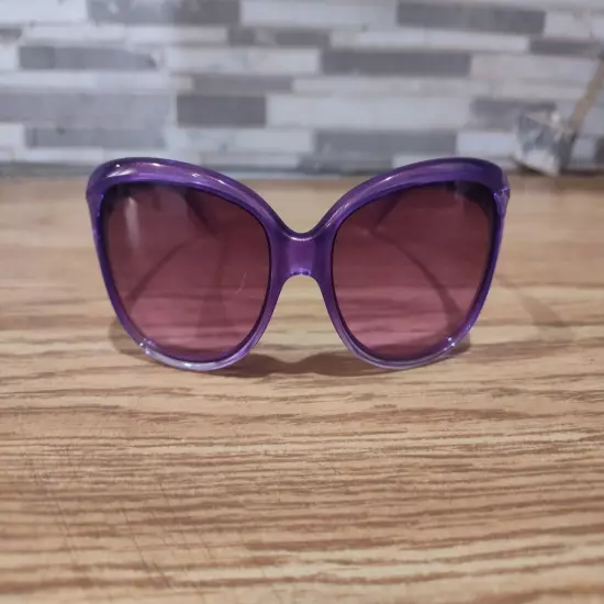 Oakley Women's Sunglasses Purple Transparent With Case