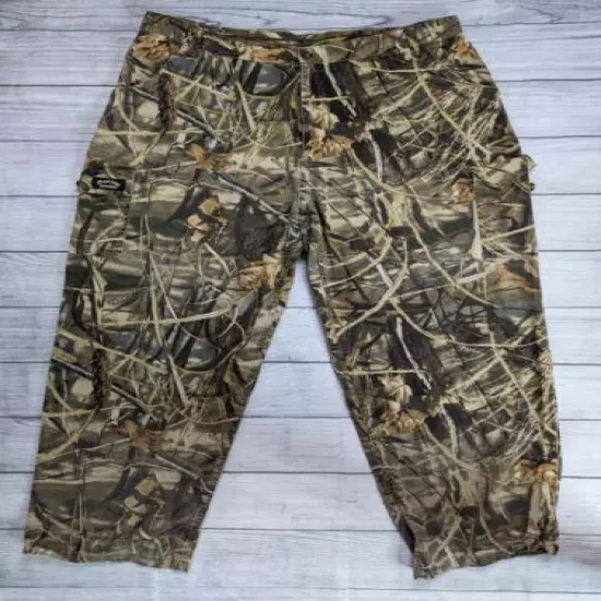 SPARTAN REALTREE Men’s Camo Cargo Pants Size XXL 48-42x33 Camouflage Hunting