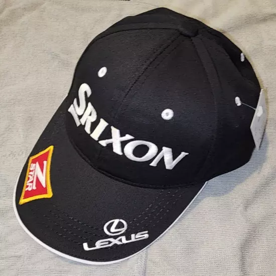 LEXUS SRIXON Golf Hat ZSTAR Hideki Matsuyama Black US OPEN TORREY PINES 