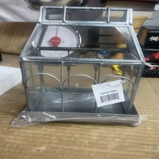 Archway Glass Terrarium, Upgrade. Clear Glass NIB