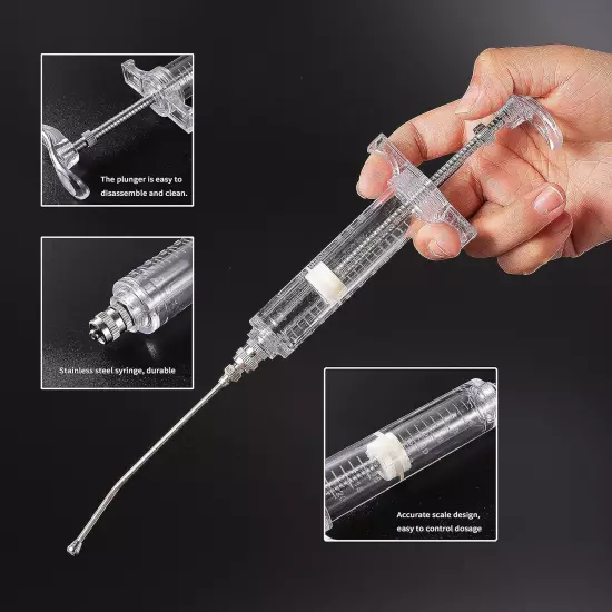 Bird Feeding Syringe Feeding Tubes for Baby Birds Parrot Hand Feeding Syringe wi