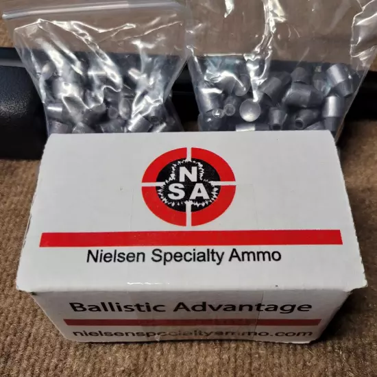 Nielson Specialty Airgun Ammo .457 Dish Base Slugs -240gn Hollowpoint -110 Count