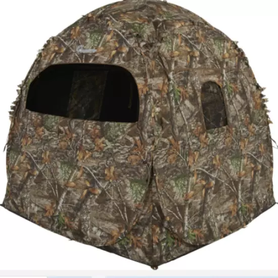 Ameristep Doghouse Combo; Gun Ground Blind plus Tripod Stool