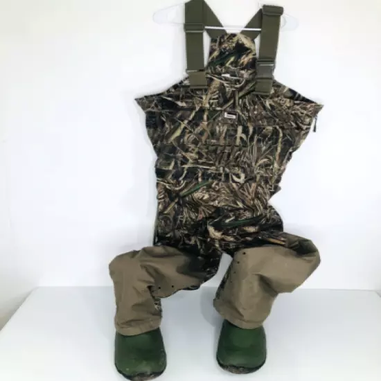 BANDED - Mens 12R - Camouflage REALTREE MAX-5 Hunting Fishing Wader Bibs