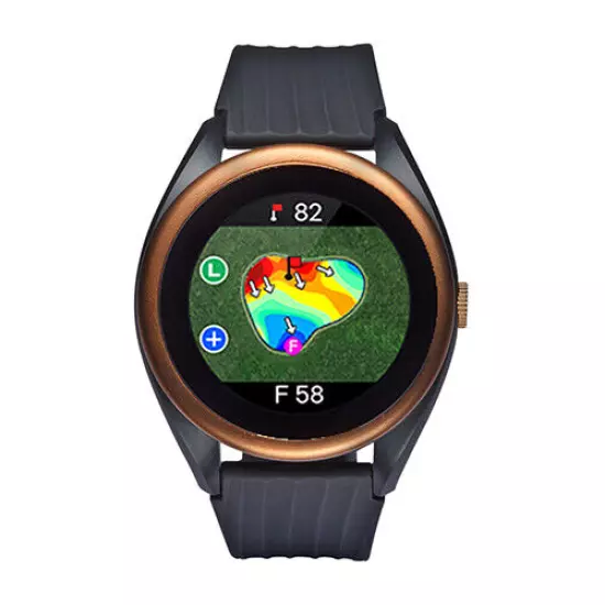 Voice Caddie T8 Golf GPS Watch W/ Green Undulation And V.AI