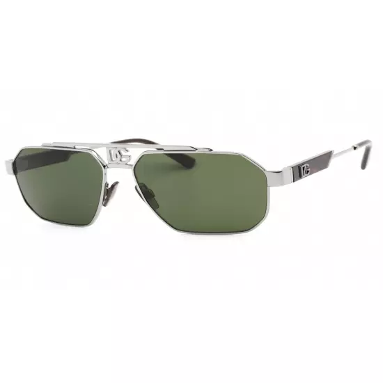 Dolce & Gabbana 0DG2294 Sunglasses Gunmetal / Dark Green