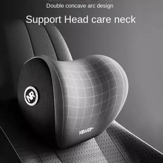 Car Pillow Headrest Neck Pillow Lumbar Support Car Headrest Back Pad Back Pillow