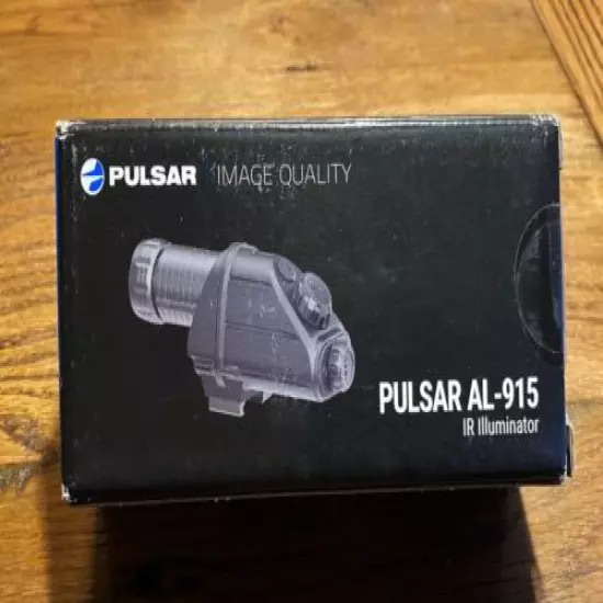 Pulsar PL79133 AL-915 IR Illuminator for NV Devices w/ Integrated Mount, Black