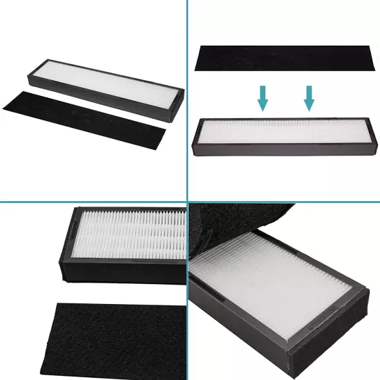 FLT4825 Replacement Hepa Filter B for Germ Guardian AC4825 AC4825E AC4825DL