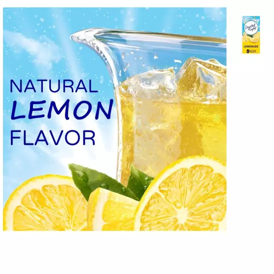 Naturally Flavored Sugar-Free Lemonade - Guilt-Free Refreshment Pack of 48