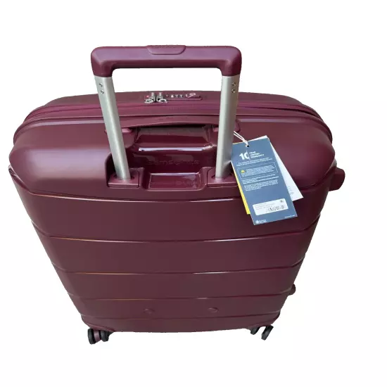 Samsonite Outline Pro Large Spinner Suitcase Shiraz Burgundy NEW IN BOX