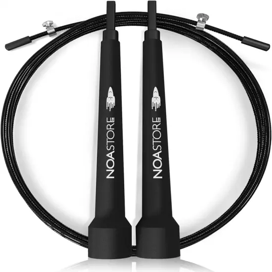 10 Ft Adjustable Skipping Jump Rope, Speed Rope Ideal for Aerobic Exercise, Spee