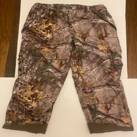 NEW Mens Cargo Pants CABELA’S REALTREE EDGE Camouflage Sz XL Hunting Bottoms