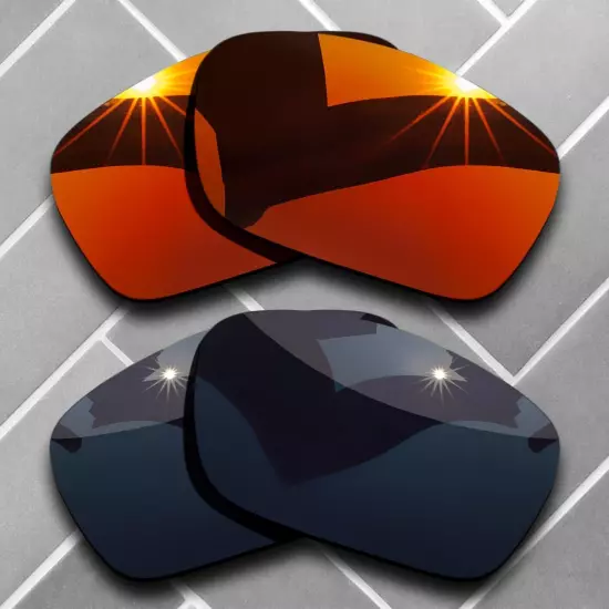 Polarized Replacement lenses for-Oakley Fuel Cell OO9096 Anti-Scratch Choices US