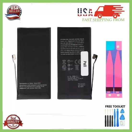 Replacement Internal Battery For iPhone 6 7 8 11 12 13 Pro X XS XR SE +Tools LOT