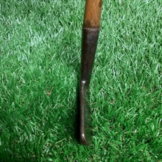 Antique Vintage N. Dolton, Withington England Hickory Shaft Iron