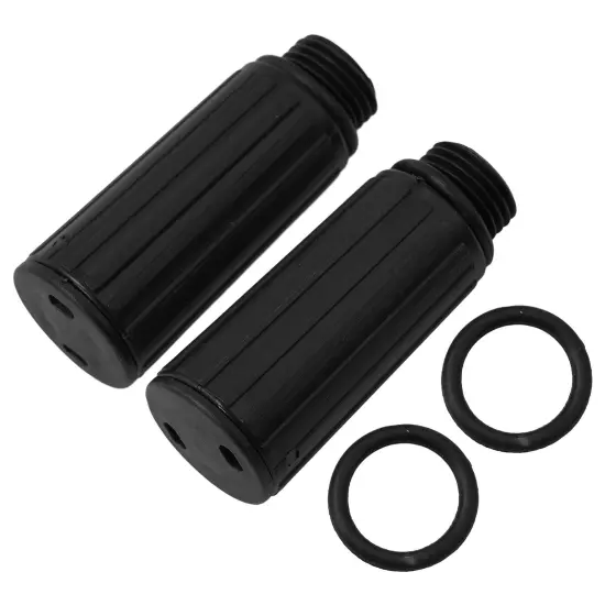 Breathing Rod Vent Oil Cap Plugs Black Plastic Thread Breathing Nozzle