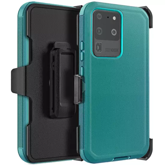 For Samsung Galaxy S20/S20+/Ultra/FE Heavy Duty Shockproof Case Cover Belt Clip