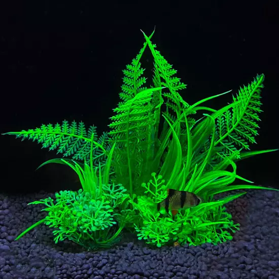 Artificial Fake Plastic Water Grass Plants for Fish Tank Aquarium Decoration