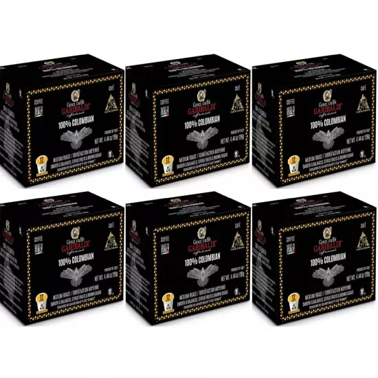 72 CT Single Serve Coffee Cups for Keurig K-cup Brewers *Imported from Italy!