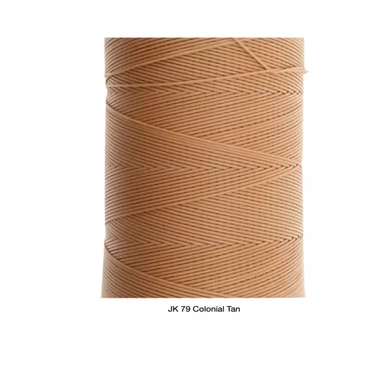 Ritza 25 Tiger Thread 0.6mm Wax Braided Polyester Leather Hand Sewing 25m/82ft 