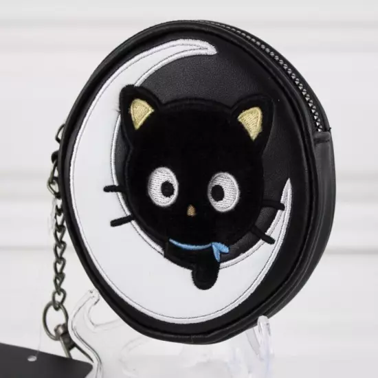 HER UNIVERSE SANRIO CHOCOCAT CELESTIAL COIN PURSE WITH KEYCHAIN GLOW IN THE DARK