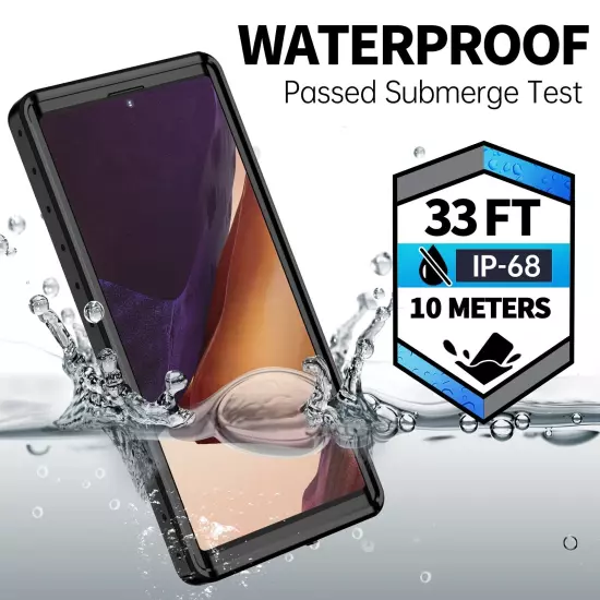 Waterproof Case For Samsung Galaxy Note 20 | Ultra 5G Case Shockproof Dirtproof