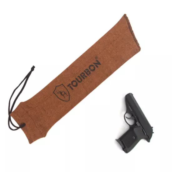 Tourbon Silicone Treated Gun Pistol Sleeves Handgun Socks Hunting 5 Color Option