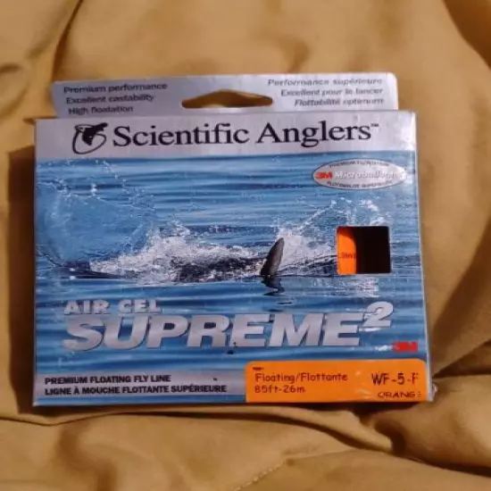 Scientific Anglers Air Cel Supreme 2 Premium Floating Line-Orange