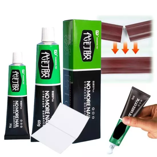 Super Strong Adhesive Sealant Fix Glue Nail FreeQuick All-purpose Glue M39C