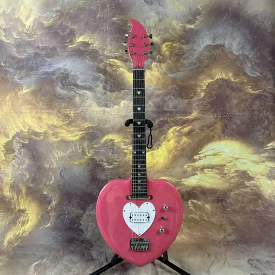 DAISY ROCK HEARTBREAKER Pink electric GUITAR basswood body fast shipping