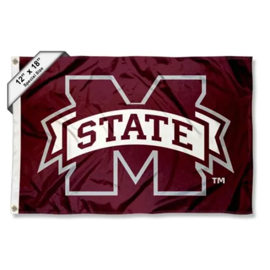 Mississippi State University MSU Boat and Golf Cart Flag