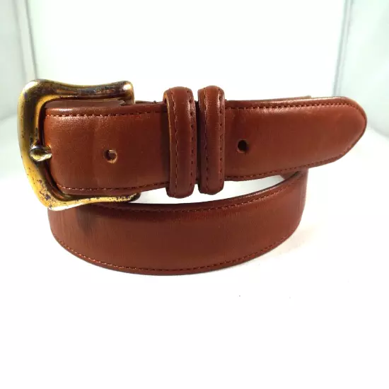 GUC VTG Coach #5900 British Tan English Bridle Leather 1" Belt Sz 40 Made USA