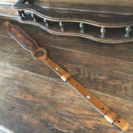 Western Americana SASS Cowboy Action RROW TOOLED SPORTING RIFLE SLING #7