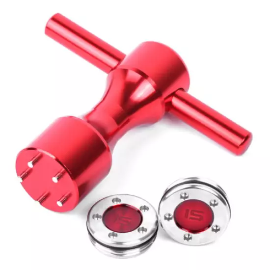 2pcs 15g Golf Custom Weights+Red Wrench Tool For Titleist Scotty Cameron Putters