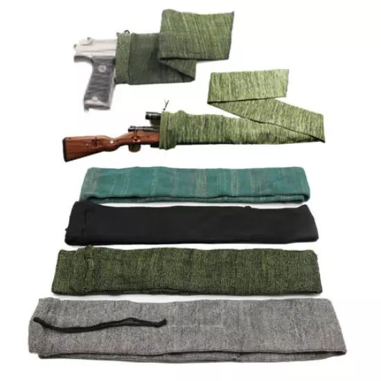 14"/54"/62" Tactical Silicone Gun Sock Rifle Shotgun Large Cover Storage Case