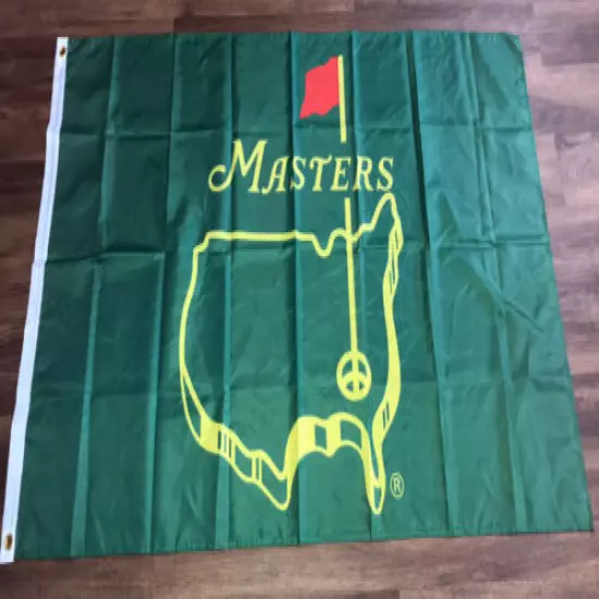 Large master banner golf Augusta Scottie Scheffler