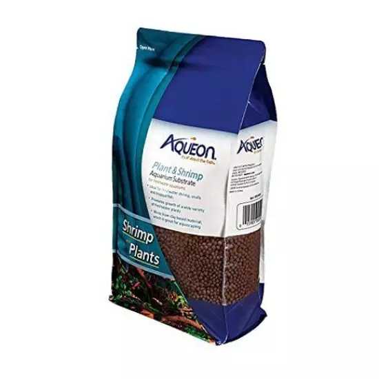  Plant and Shrimp Aquarium Substrate,Brown 5 Pounds