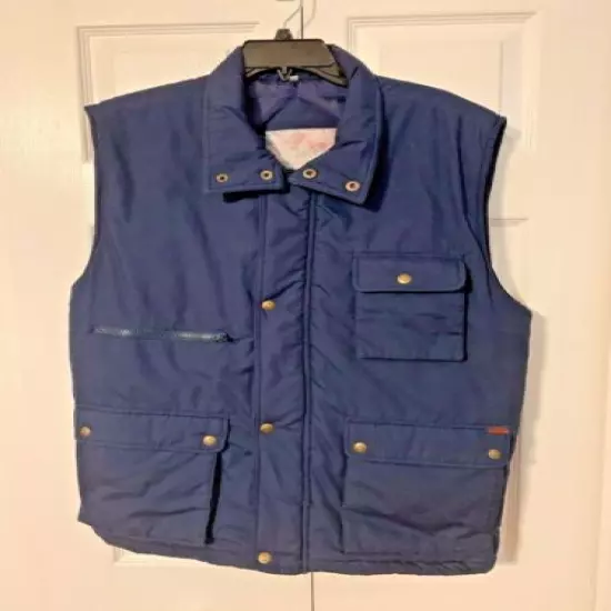 NOMAD MENS VEST BLUE LARGE